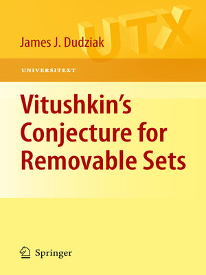 cover image of Vitushkin's Conjecture for Removable Sets